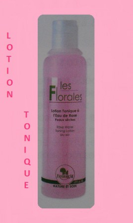 LOTION TONIQUE A L'EAU DE ROSE
